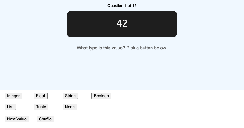 Python Data Type Explorer