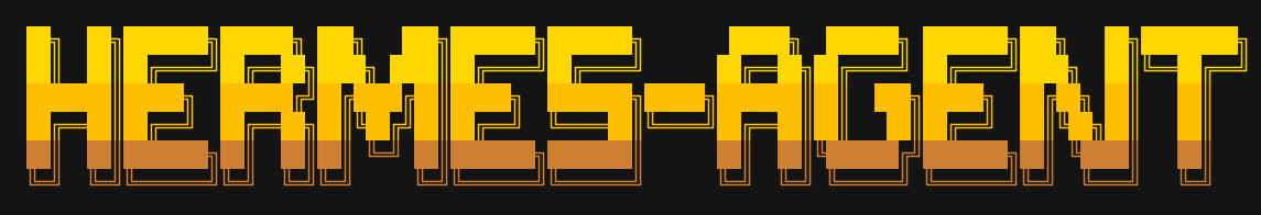 Hermes Agent wordmark from the project README