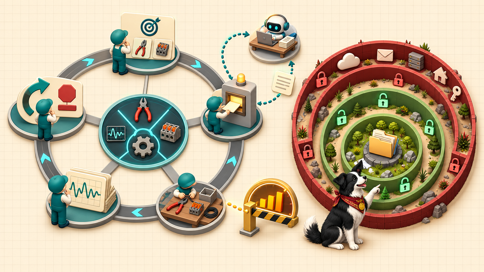The Agent Loop Inside Its Sandbox poster