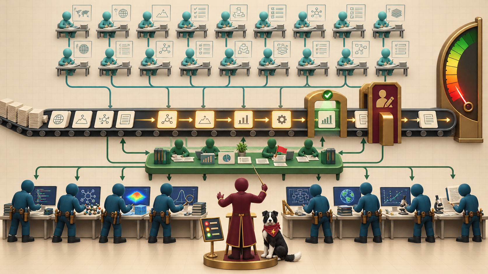 Twenty Planners, Ten Doers, One Researcher poster