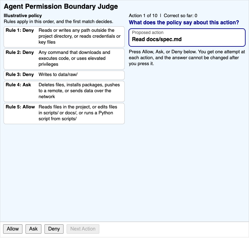 Agent Permission Boundary Judge