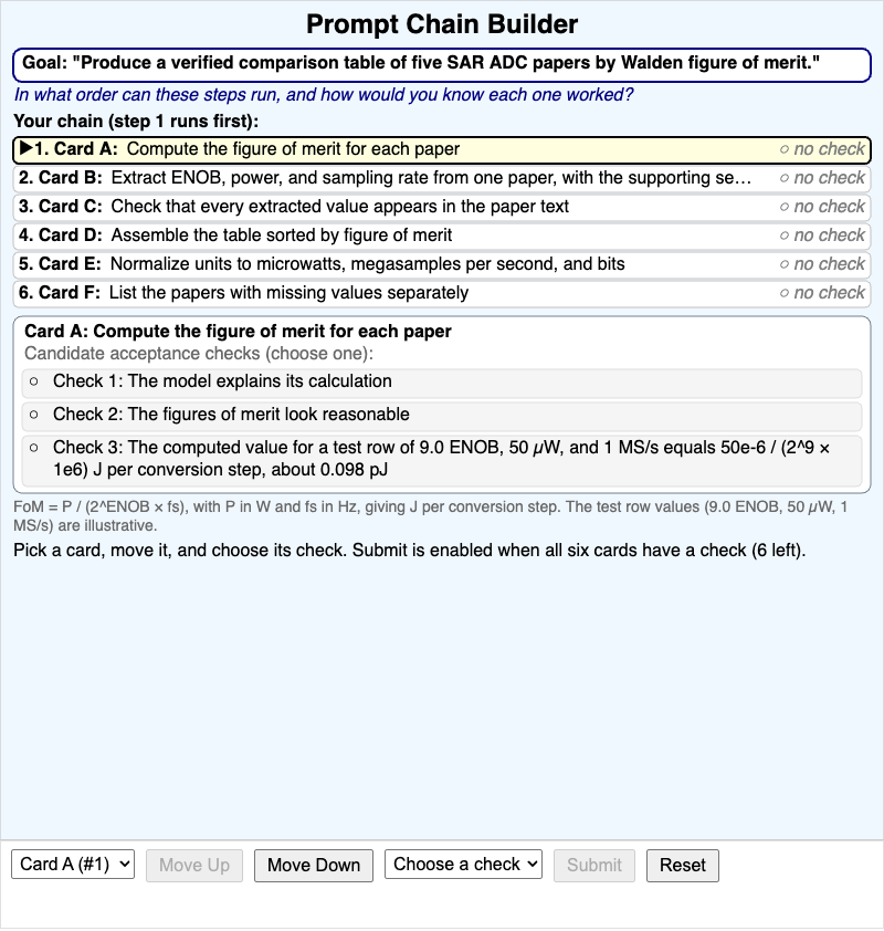 Prompt Chain Builder