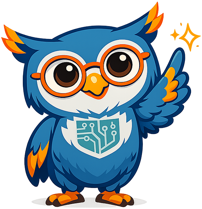 Sage the Owl giving a tip