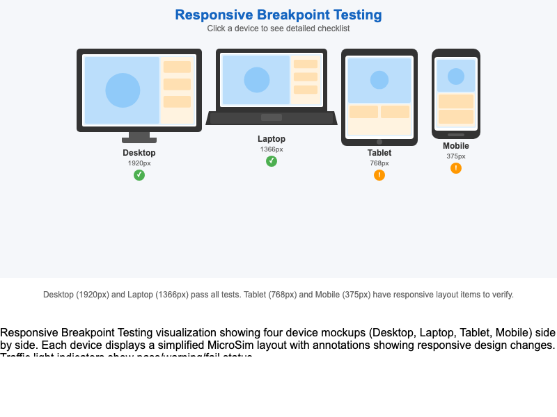 Responsive Breakpoint Testing