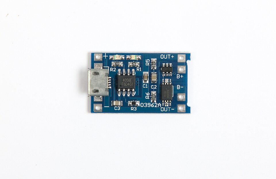 A TP4056 LiPo charging module