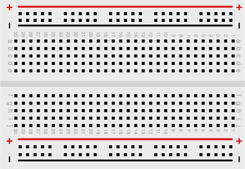 Solderless Breadboard Layout