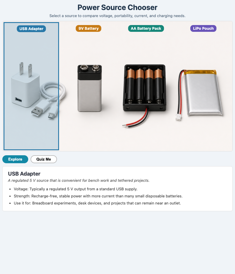 Power Source Chooser