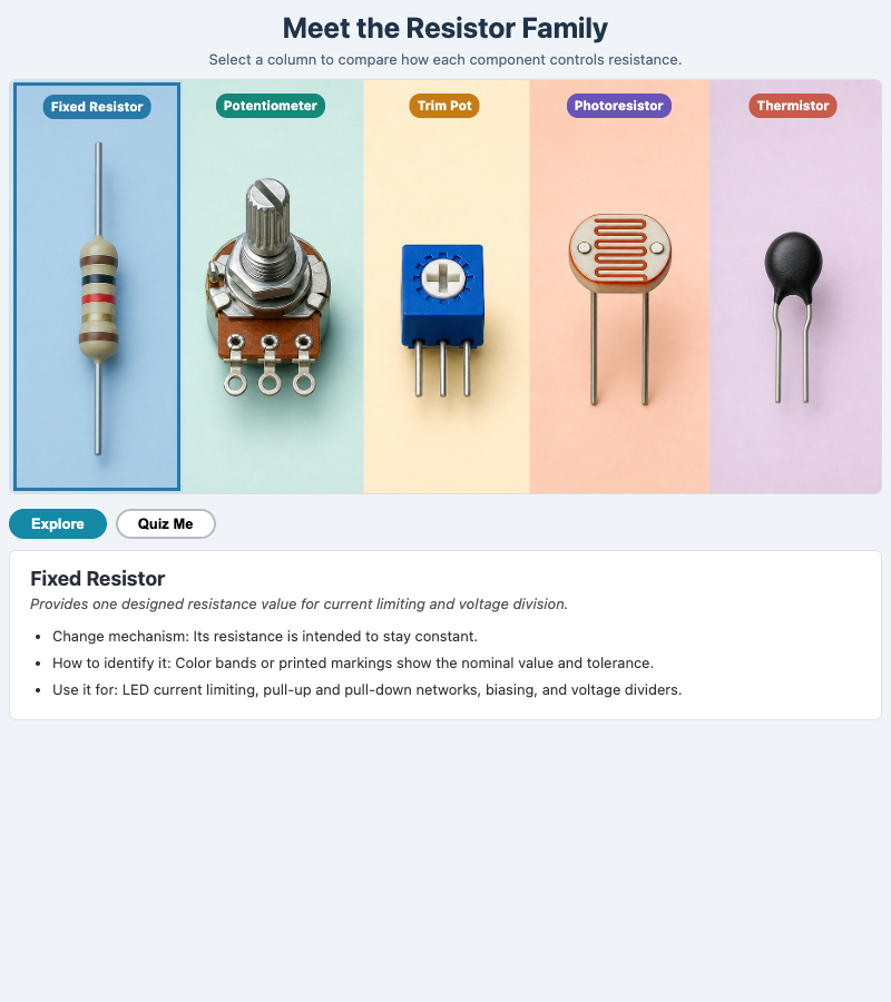 Meet the Resistor Family