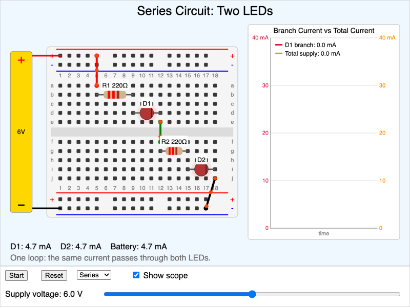 Series vs Parallel Explorer