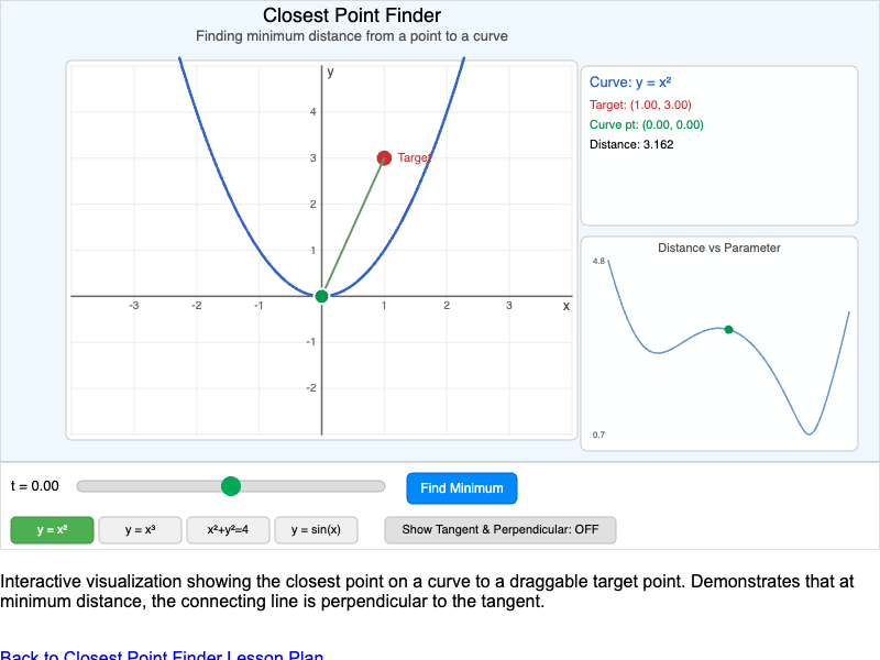 Closest Point Finder