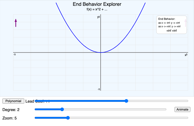 End Behavior Explorer