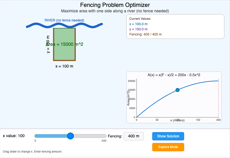 Fencing Problem Optimizer