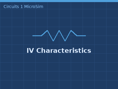 I-V Characteristics