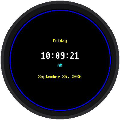 Digital clock