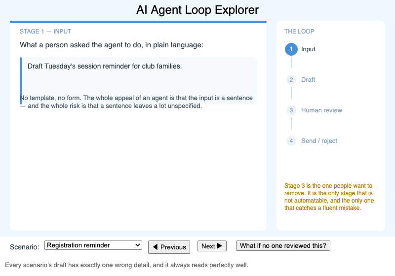 AI Agent Loop Explorer