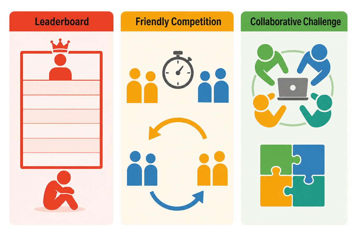 Leaderboard vs Collaborative Challenge
