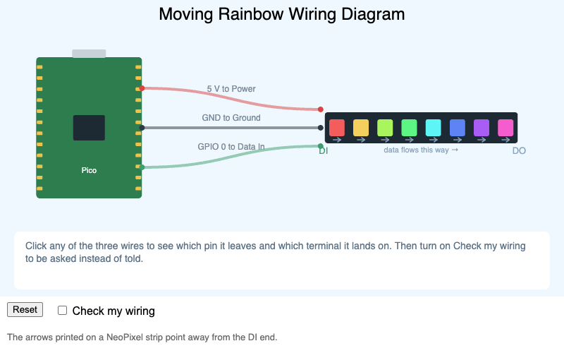 Moving Rainbow Wiring Diagram