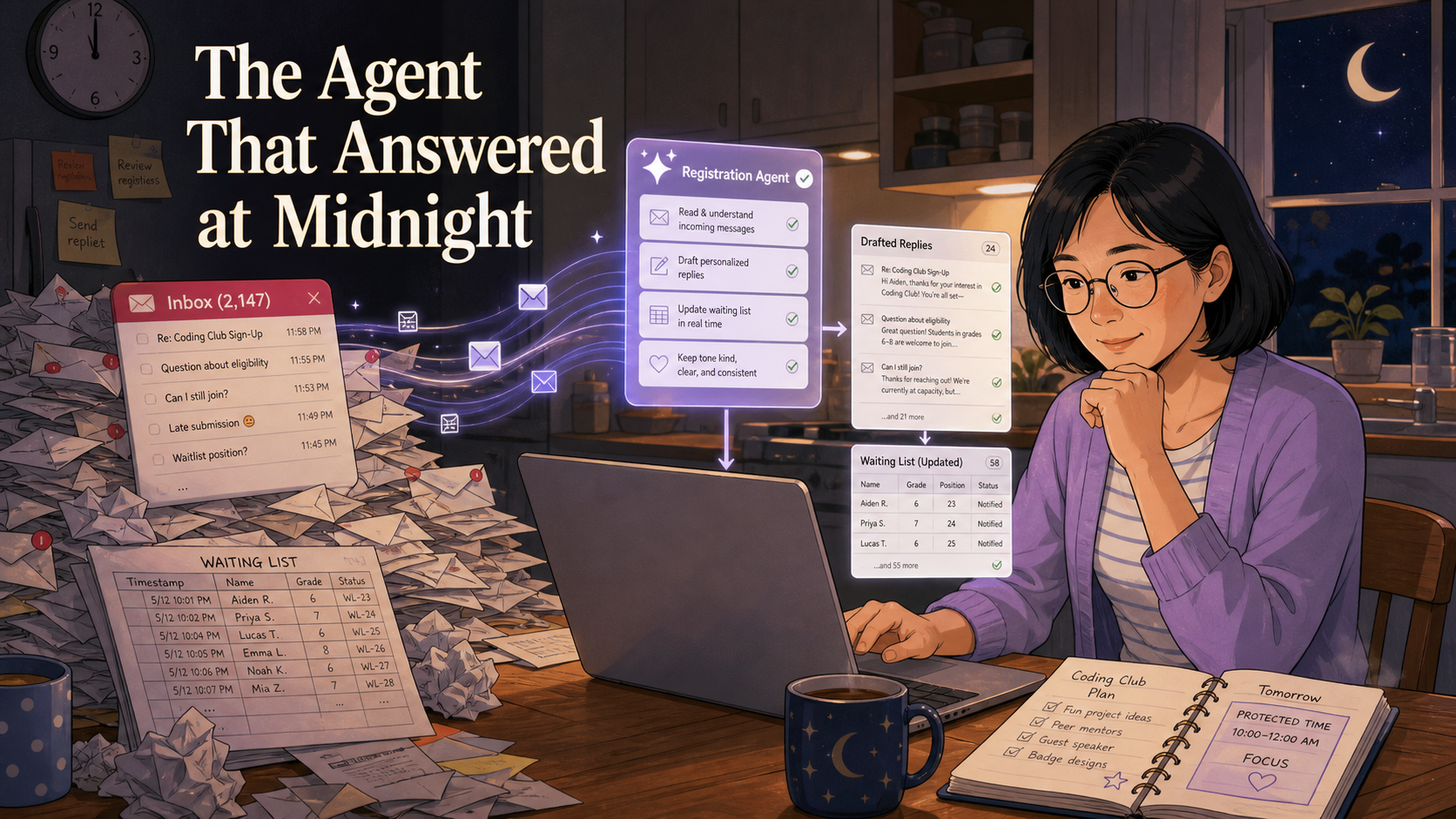 The Agent That Answered at Midnight