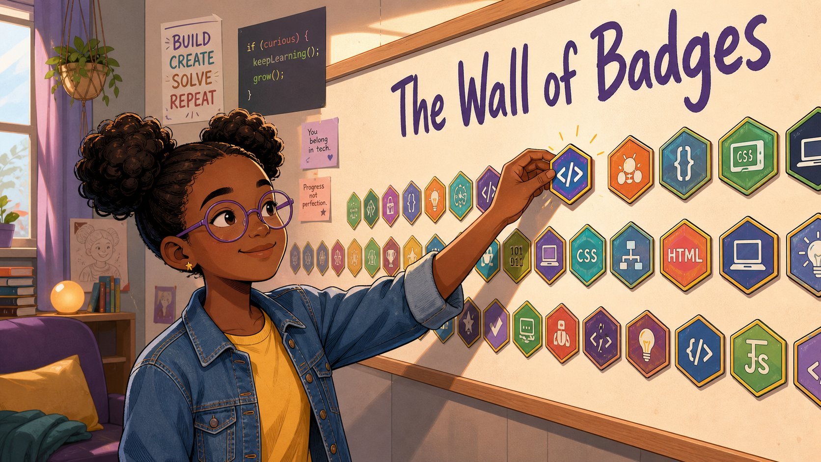 The Wall of Badges
