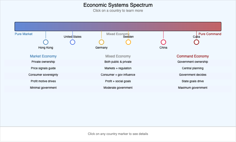 Economic Systems Comparison