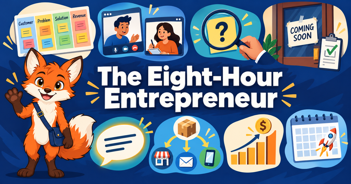 The Eight-Hour Entrepreneur cover
