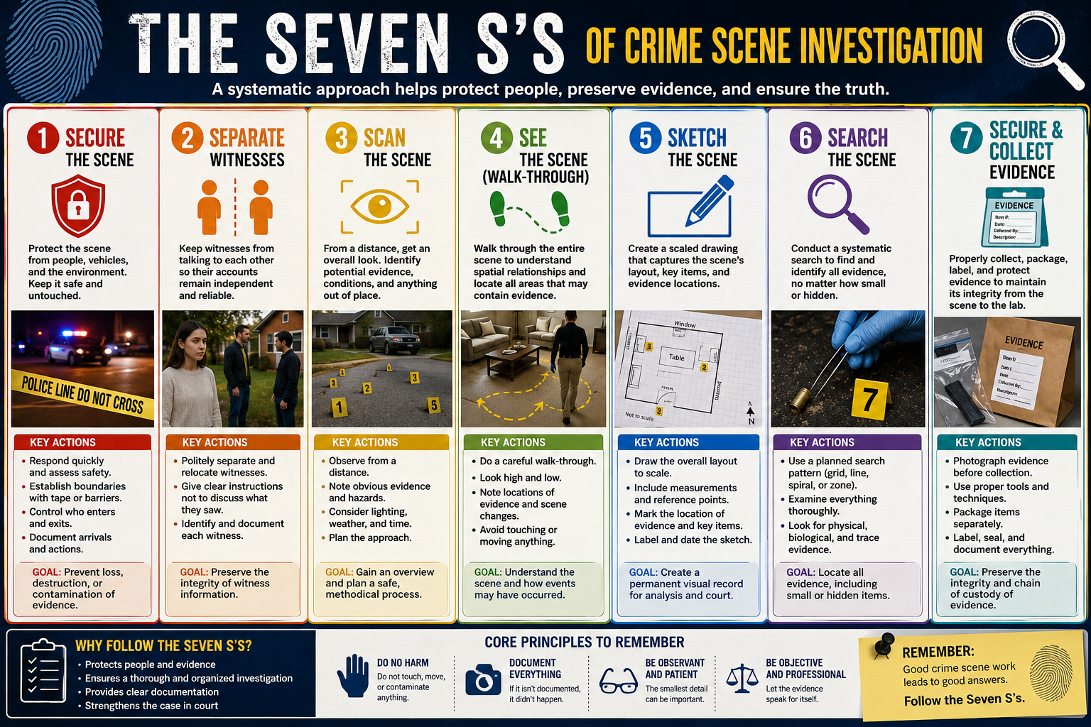 Seven S's Infographic