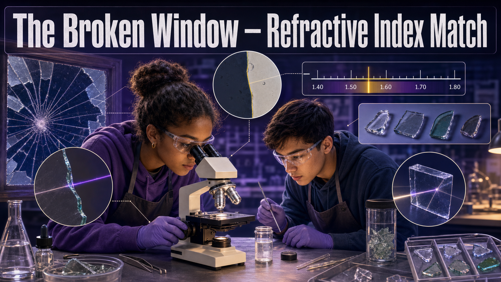 The Broken Window — Refractive Index Match cover