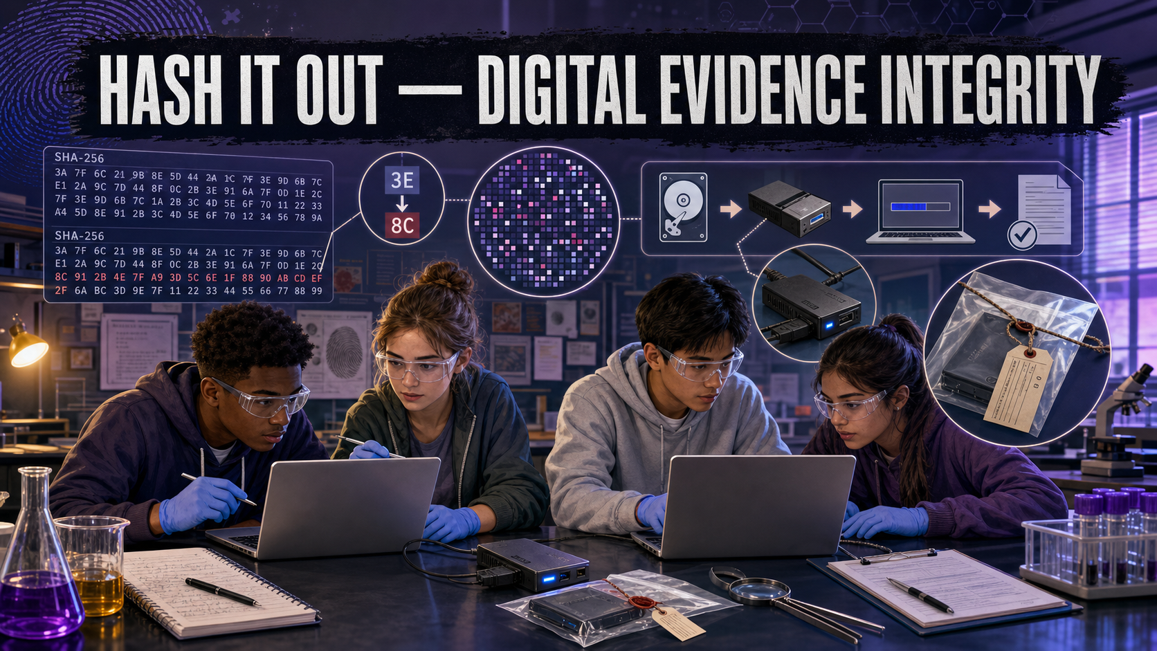 Hash It Out — Digital Evidence Integrity cover