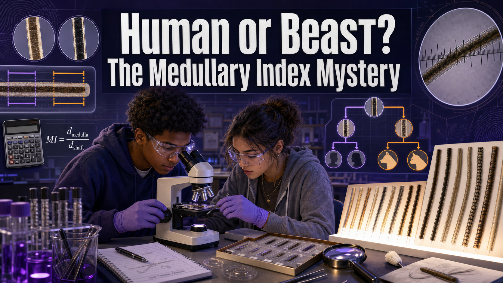 Human or Beast? The Medullary Index Mystery cover