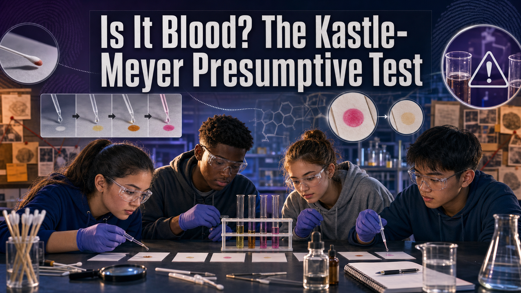 Is It Blood? The Kastle-Meyer Presumptive Test cover