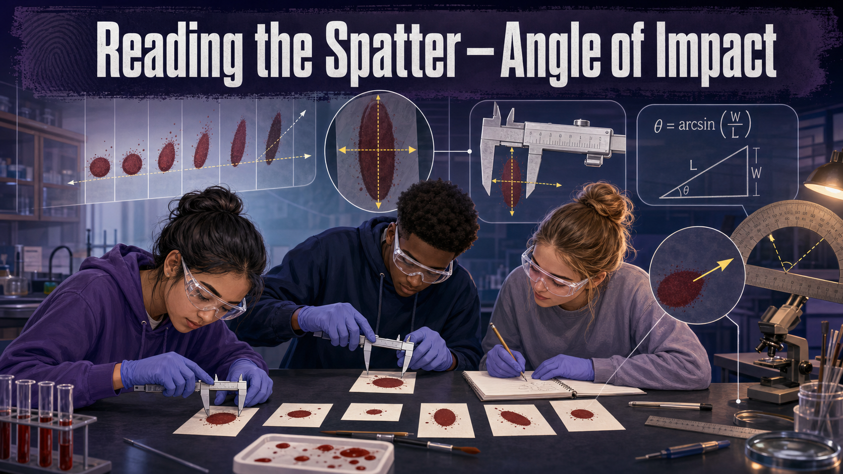 Reading the Spatter — Angle of Impact cover
