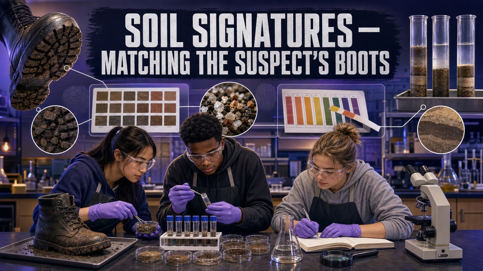 Soil Signatures — Matching the Suspect’s Boots cover