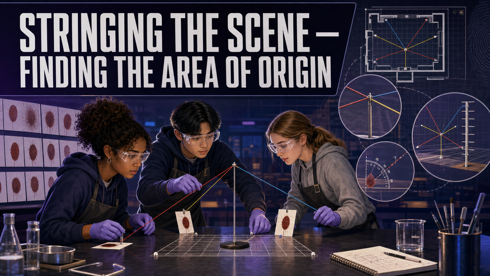 Stringing the Scene — Finding the Area of Origin cover