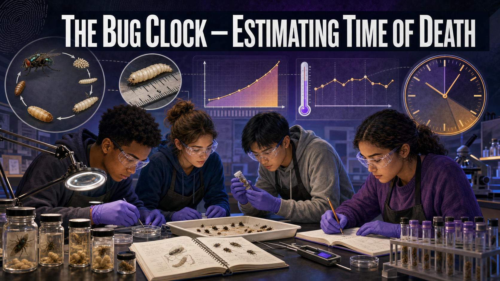 The Bug Clock — Estimating Time of Death cover