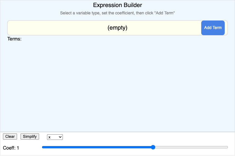 Expression Builder