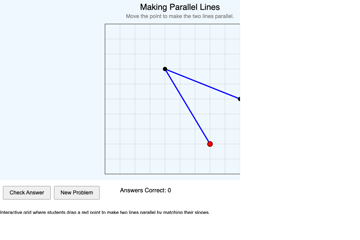 Make Lines Parallel