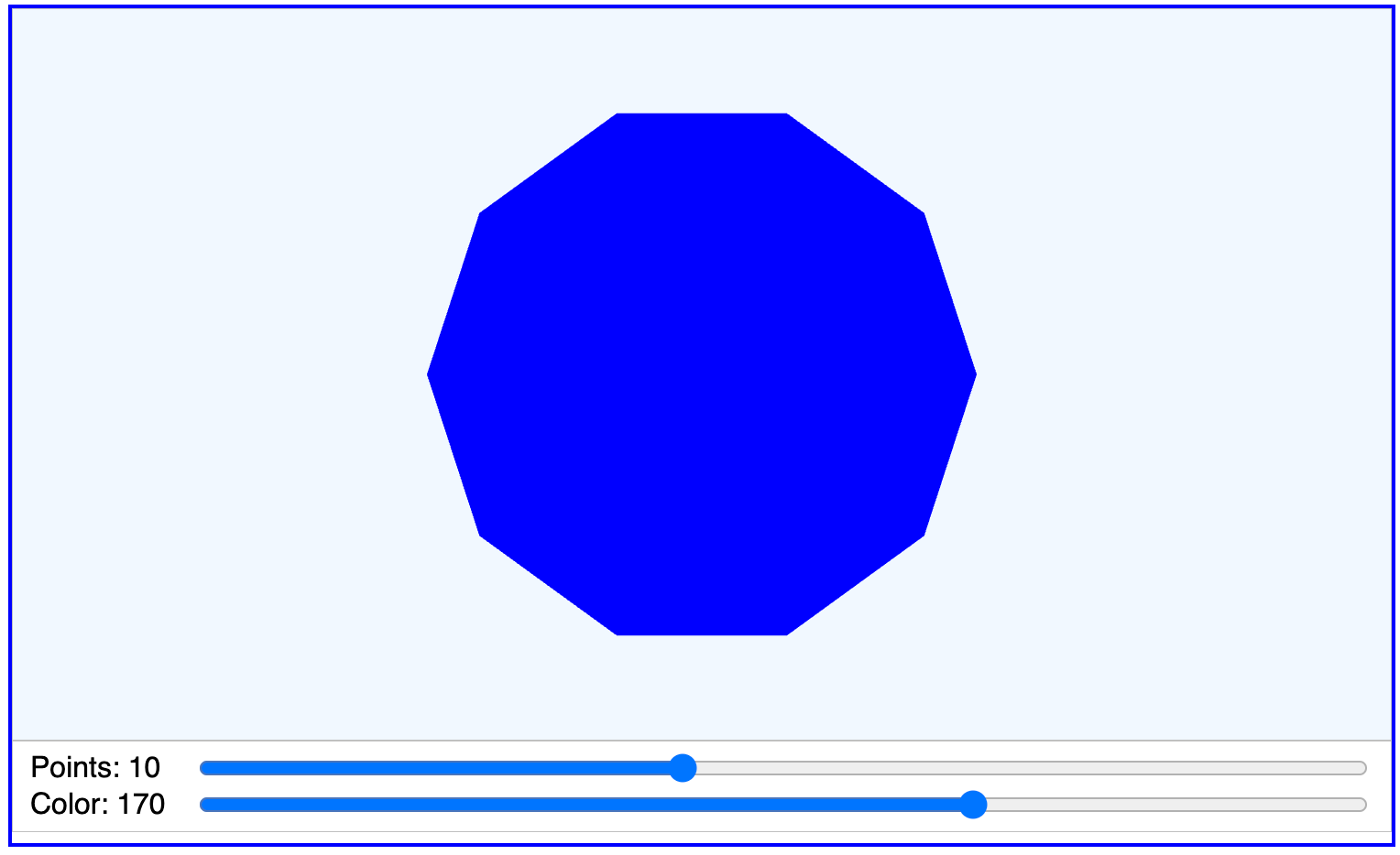 Regular Polygon Explorer