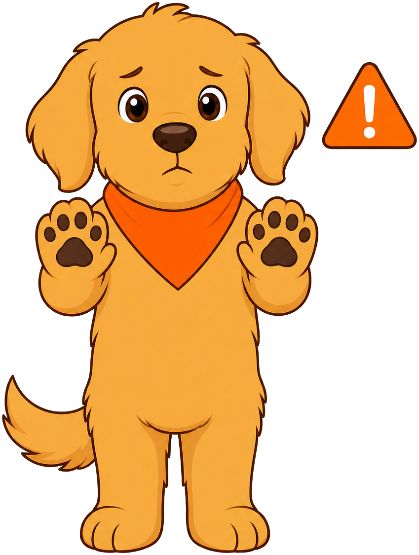 Scout warns you
