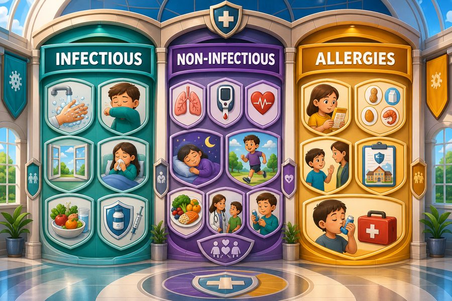 Three Kinds of Health Defense