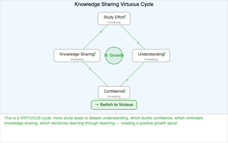 Virtuous and Vicious Cycle Examples