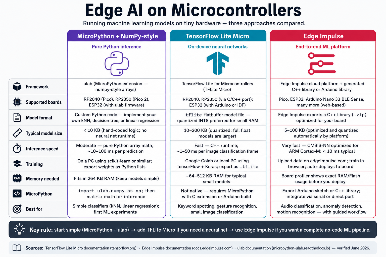 Edge AI on Microcontrollers