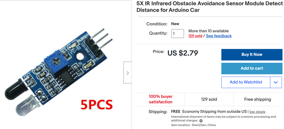 IR Distance Sensor