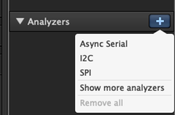 SPI Logic Analyser Analysis Option