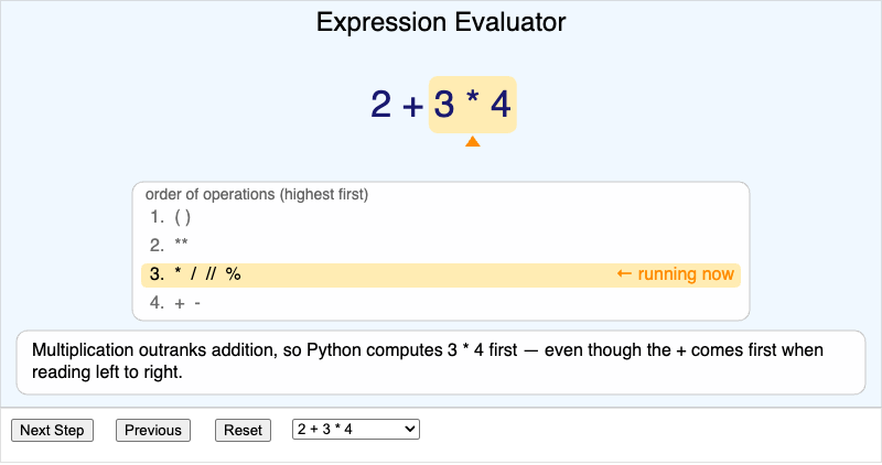 Expression Evaluator