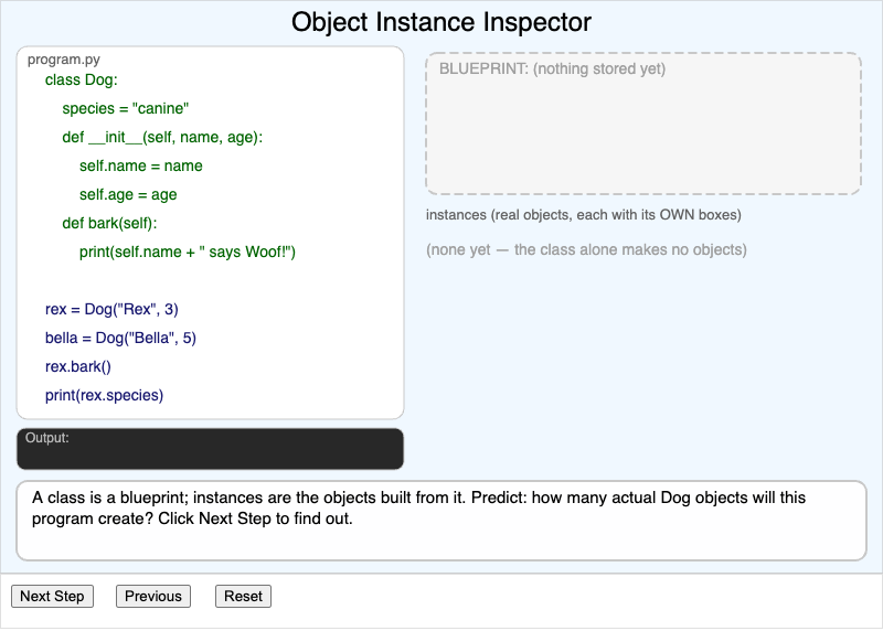 Object Instance Inspector