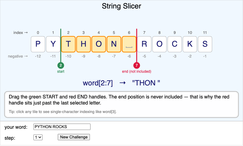 String Slicer