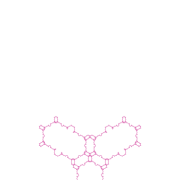 Anti-Koch Snowflake