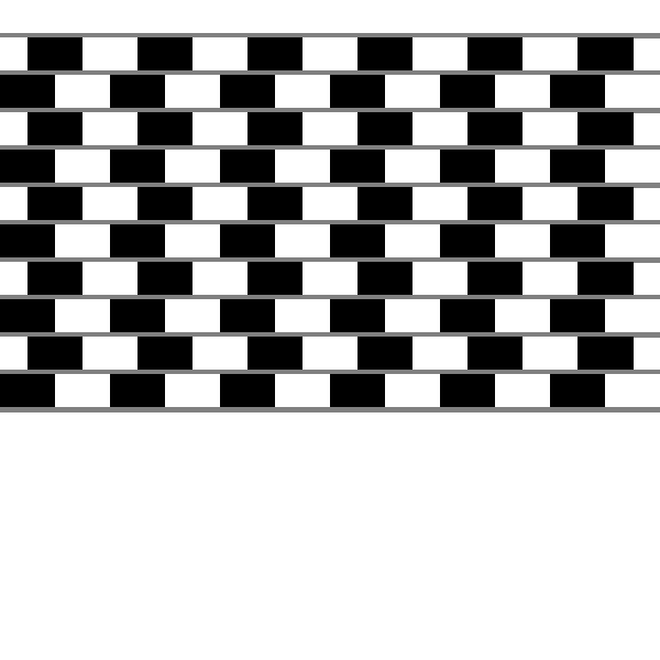 Café Wall Illusion