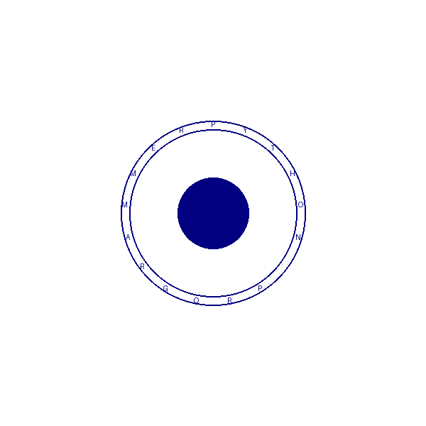 Circular Name Badge