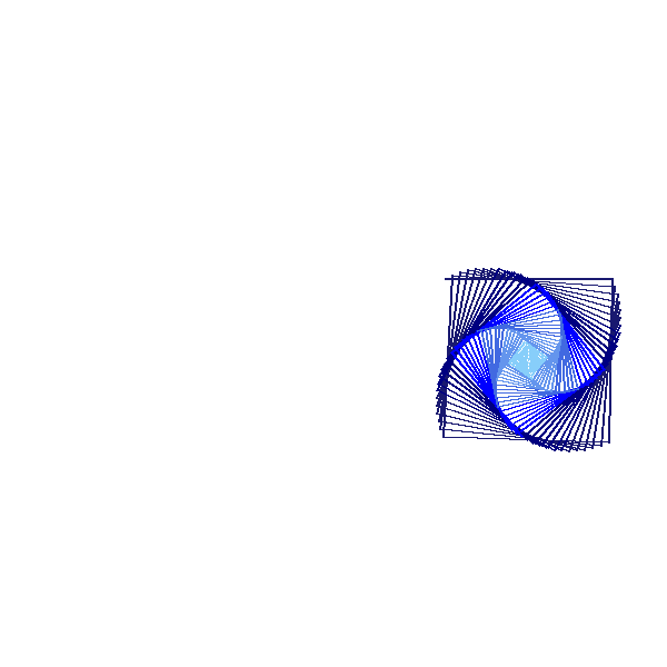 Inward Collapsing Spiral